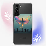 Butterflies & Burning Man - Samsung Case