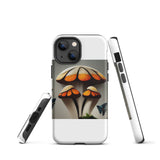 Mushrooms & Butterflies - Tough iPhone case