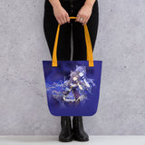 Purple Anime Girl - Tote bag