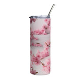 Cherry Blossoms - Stainless steel tumbler