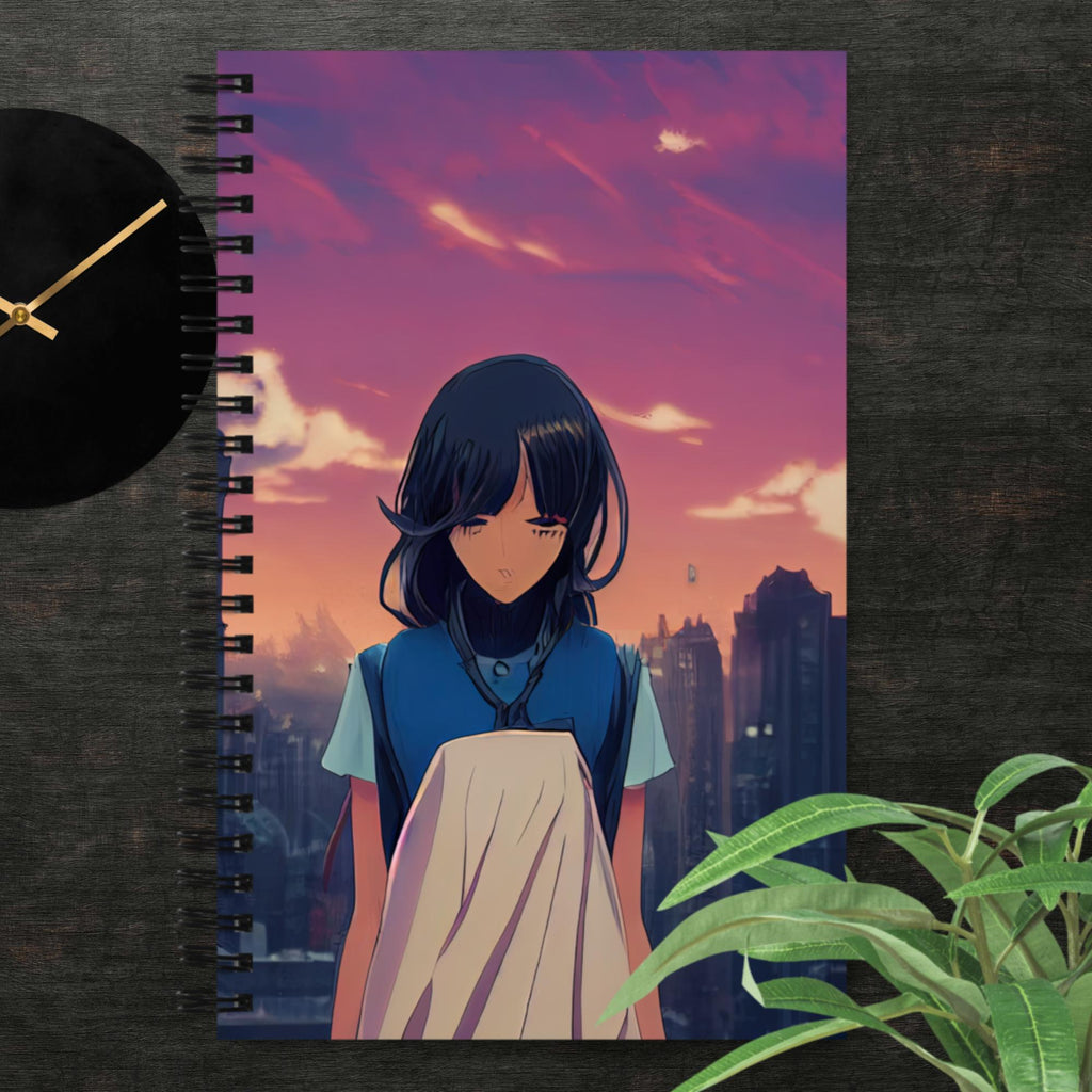 Anime - Ahmya - Spiral notebook