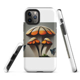 Mushrooms & Butterflies - Tough iPhone case