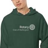 Unisex midweight hoodie - Embroidered - Rotary