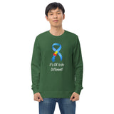 It's OK to be Different! - Unisex organic sweatshirt