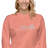 Unisex Premium Sweatshirt - Center Embroidered - Rotary