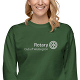 Unisex Premium Sweatshirt - Center Embroidered - Rotary