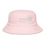 Unstructured terry cloth bucket hat - Rotary COW
