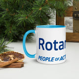 Ceramic Mug with Color Inside - Rotary