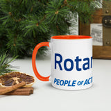 Ceramic Mug with Color Inside - Rotary